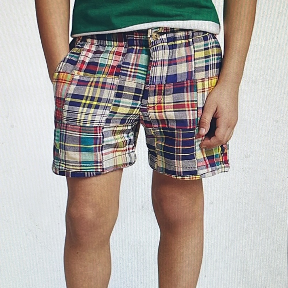 NWT Polo Ralph Lauren madras print shorts XXL - Picture 2 of 6